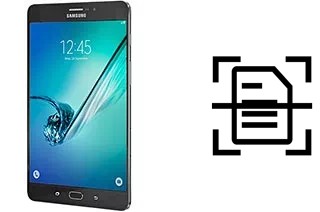 Digitalize documentos em um Samsung Galaxy Tab S2 8.0 Wi-Fi SM-T713