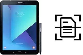 Digitalize documentos em um Samsung Galaxy Tab S3 9.7