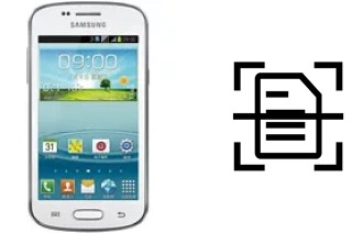 Digitalize documentos em um Samsung Galaxy Trend II Duos S7572