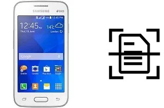 Digitalize documentos em um Samsung Galaxy V Plus