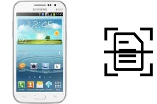 Digitalize documentos em um Samsung Galaxy Win I8550