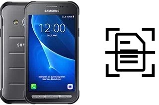 Digitalize documentos em um Samsung Galaxy Xcover 3 G389F