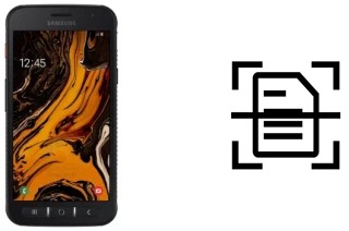 Digitalize documentos em um Samsung Galaxy Xcover 4s