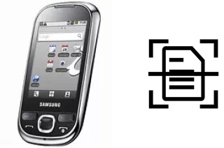 Digitalize documentos em um Samsung I5500 Galaxy 5