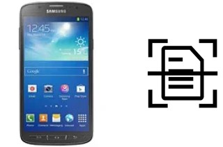 Digitalize documentos em um Samsung Galaxy S4 Active LTE-A