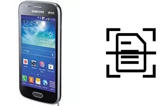 Digitalize documentos em um Samsung Galaxy S II TV