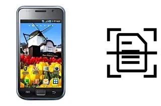 Digitalize documentos em um Samsung M110S Galaxy S