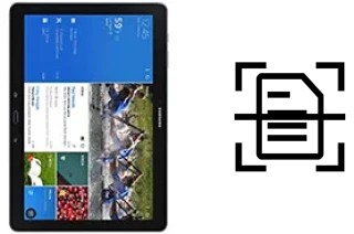 Digitalize documentos em um Samsung Galaxy Tab Pro 12.2