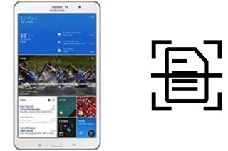 Digitalize documentos em um Samsung Galaxy Tab Pro 8.4