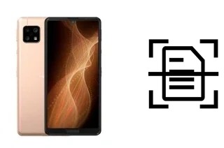 Digitalize documentos em um Sharp Aquos Sense4