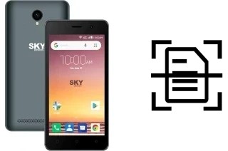 Digitalize documentos em um Sky-Devices Elite C5