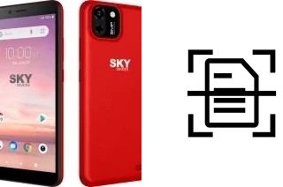 Digitalize documentos em um Sky-Devices Elite L55