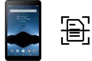 Digitalize documentos em um Sky-Devices Elite Octa