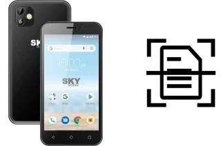 Digitalize documentos em um Sky-Devices Elite P5