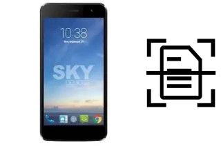 Digitalize documentos em um Sky-Devices Sky 5-0 Pro