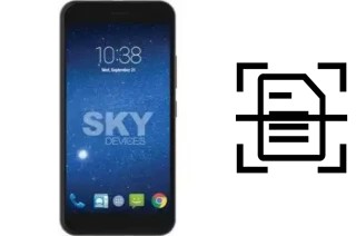 Digitalize documentos em um Sky-Devices Sky Elite 5-0L Plus