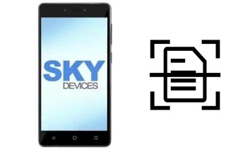 Digitalize documentos em um Sky-Devices Sky Elite 5-0P