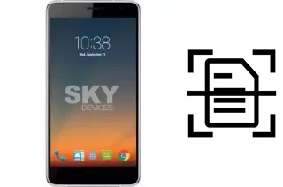 Digitalize documentos em um Sky-Devices Sky Elite 6-0L Plus