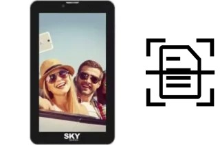 Digitalize documentos em um Sky-Devices SKY Platinum 7-0