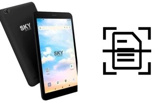 Digitalize documentos em um Sky-Devices T8Plus