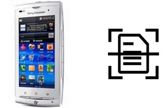 Digitalize documentos em um Sony Ericsson A8i