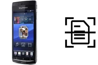 Digitalize documentos em um Sony Ericsson Xperia Arc