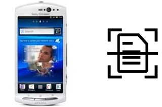 Digitalize documentos em um Sony Ericsson Xperia neo V