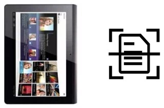 Digitalize documentos em um Sony Tablet S