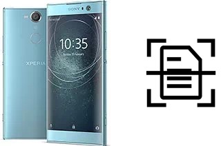 Digitalize documentos em um Sony Xperia XA2