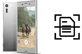 Digitalize documentos em um Sony Xperia XZ