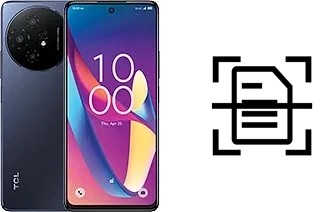 Digitalize documentos em um TCL 50 XL