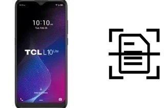 Digitalize documentos em um TCL L10 Lite