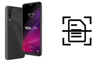 Digitalize documentos em um TCL L10+