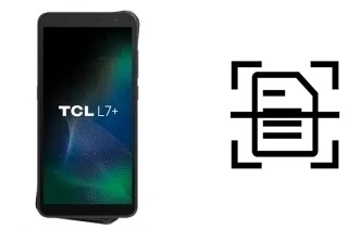 Digitalize documentos em um TCL L7+