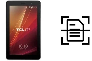 Digitalize documentos em um TCL LT7