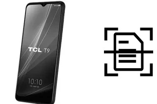 Digitalize documentos em um TCL T9