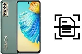 Digitalize documentos em um Tecno Camon 17P