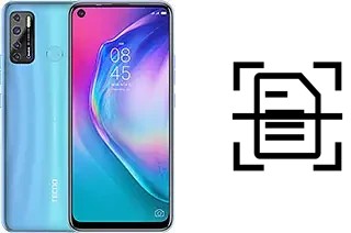 Digitalize documentos em um TECNO Camon 15 Air