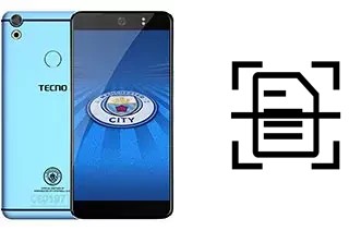 Digitalize documentos em um Tecno Camon CX Manchester City LE