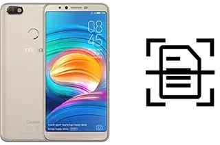 Digitalize documentos em um Tecno Camon X