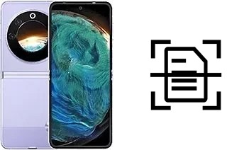 Digitalize documentos em um Tecno Phantom V Flip