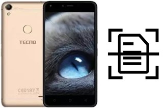 Digitalize documentos em um Tecno WX4
