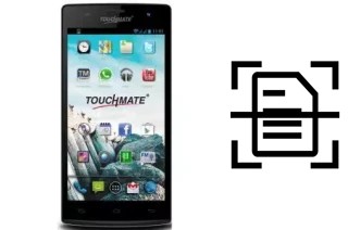 Digitalize documentos em um Touchmate TM-SM510