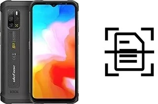 Digitalize documentos em um Ulefone Armor 12 5G