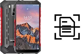 Digitalize documentos em um Ulefone Armor X5 Pro