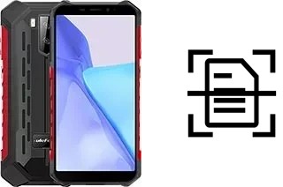 Digitalize documentos em um Ulefone Armor X9 Pro