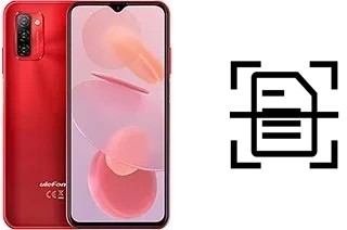 Digitalize documentos em um Ulefone Note 12P