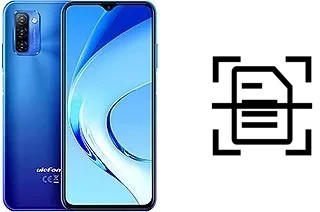 Digitalize documentos em um Ulefone Note 12
