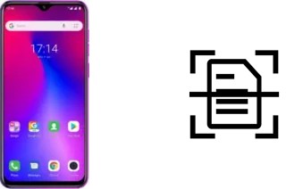 Digitalize documentos em um Ulefone S11