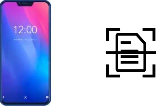 Digitalize documentos em um Vernee M8 Pro